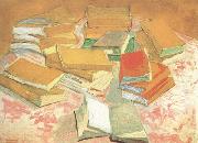 Still life:French Novels (nn04) Vincent Van Gogh